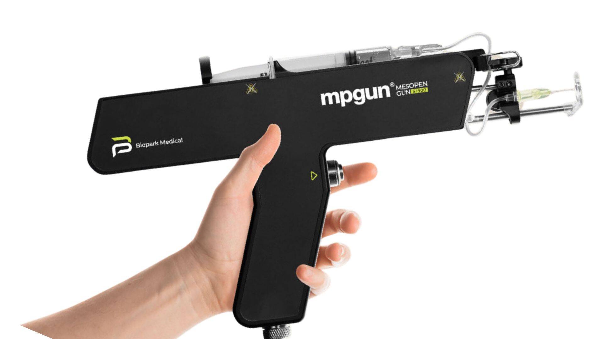 Mesotherapie, schmerzarm! 
Der Mesoinjektor ist das optimale Tool für PRP-Behandlungen, Mesotherapiebehandlungen, Schmerzarme Haarbehandlungen. 

Der MpGun Mesoinjektor ist ein medical CE geprüftes Produkt, Made in Turkey